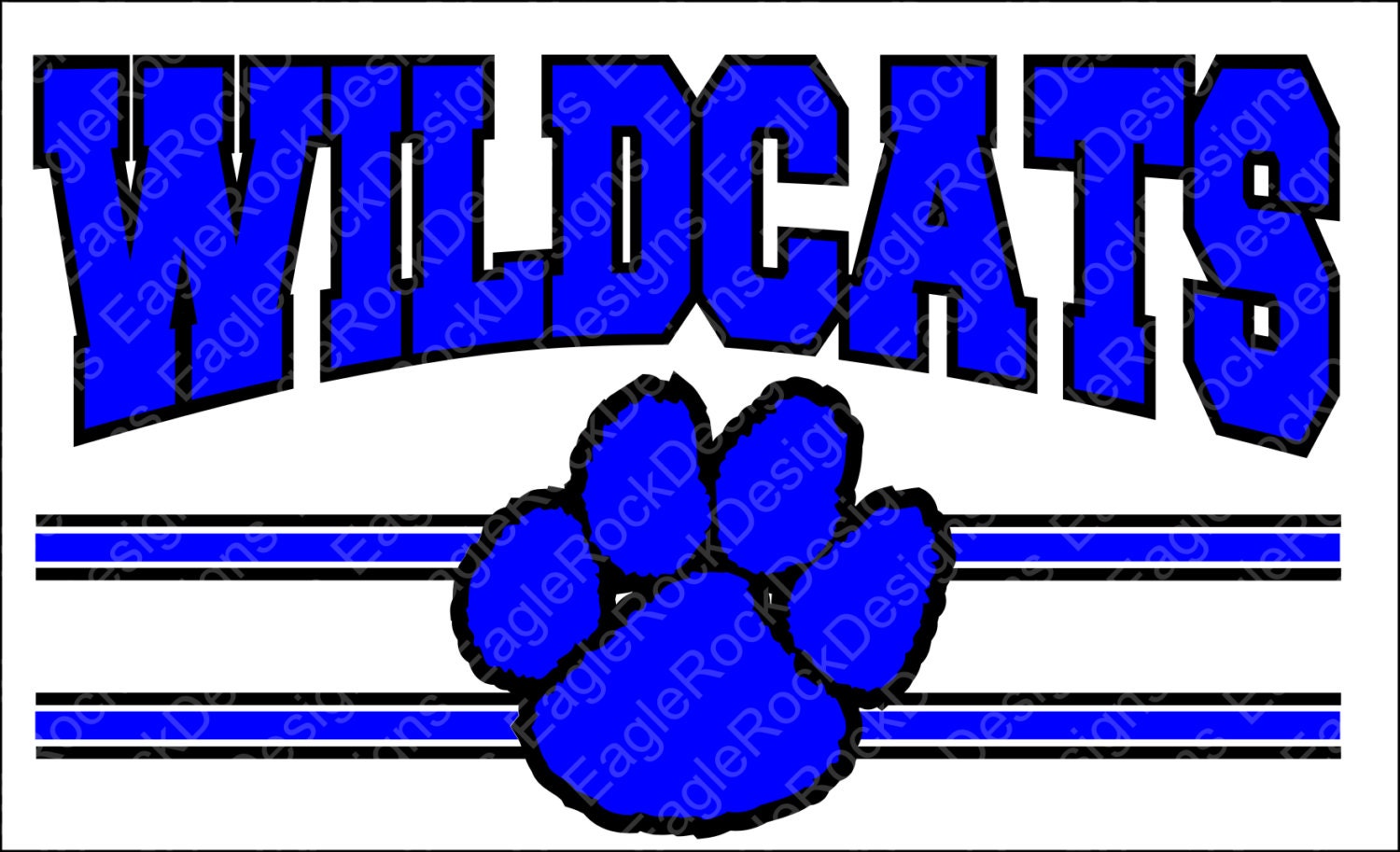 Download Wildcats SVG, DXF, EPS Cut File for Cameo and Cricut ...