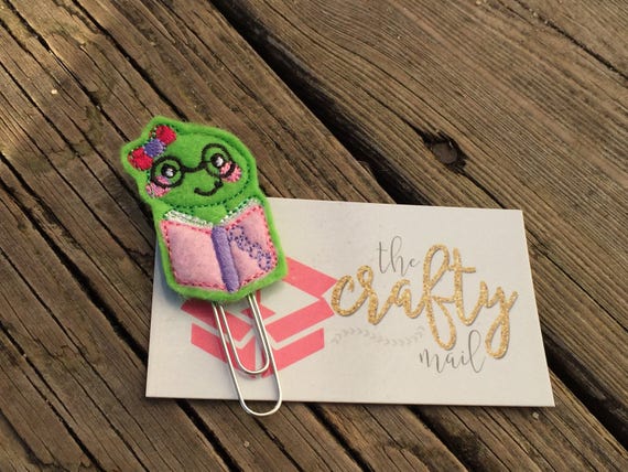 BookWorm Clip/Planner Clip/Bookmark.