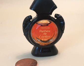 CARTIER PANTHERE perfume mini, 4ml. Made in France vintage