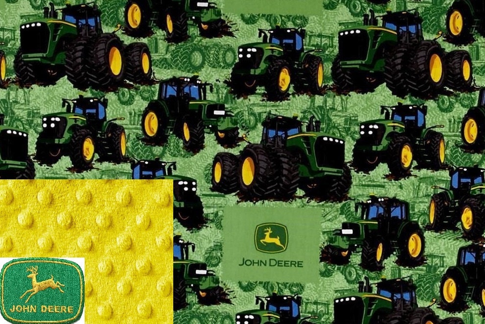 Car Seat Cover John Deere Baby Hand Made by mamasgotmecovered