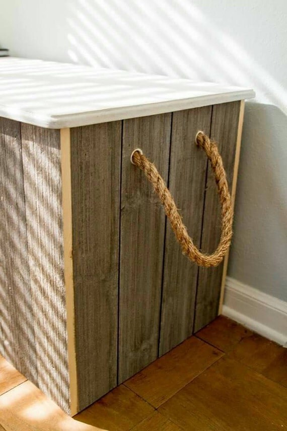 Barn wood toy box