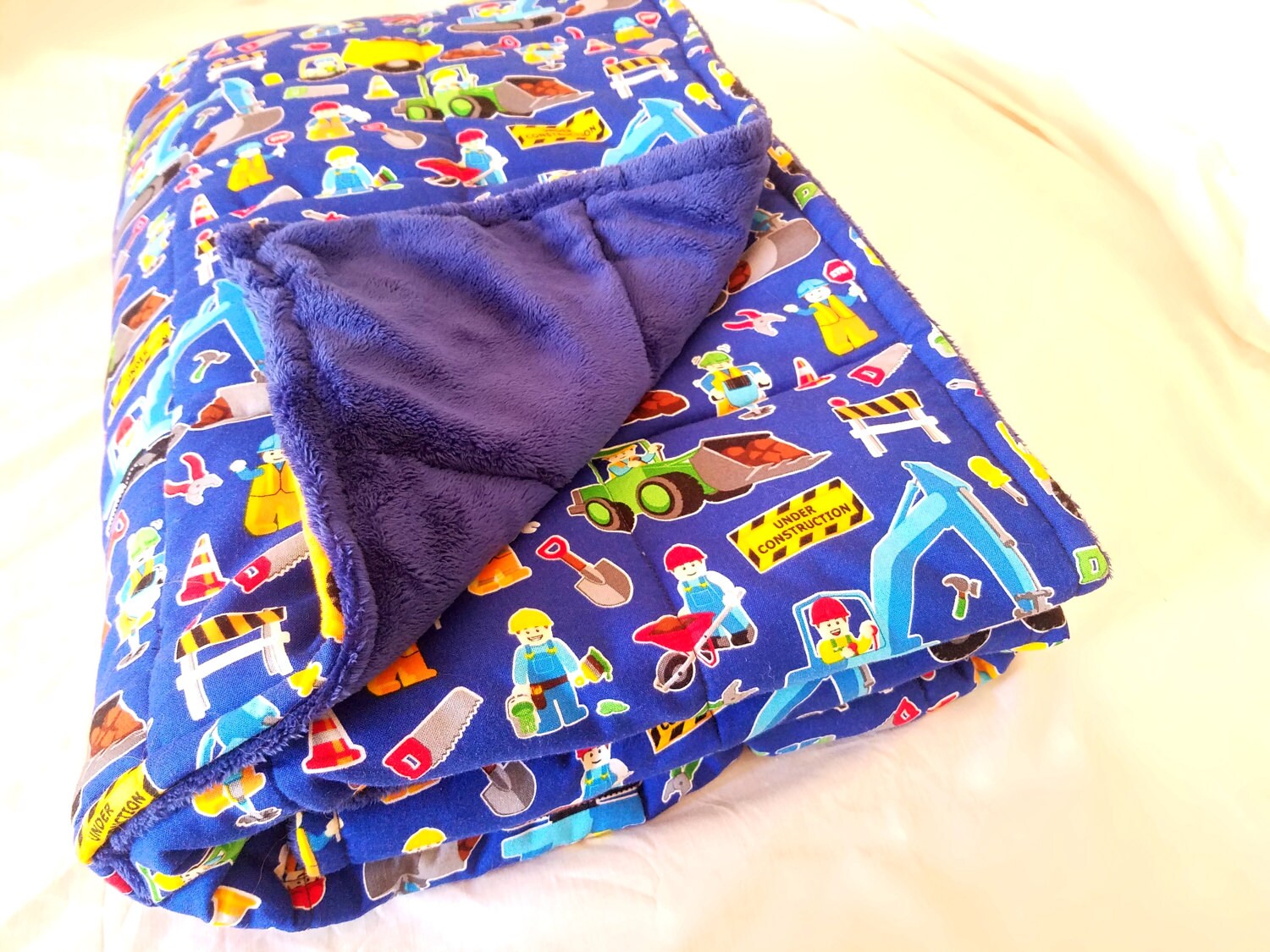 sensory weighted blanket choose your own fabric weighted