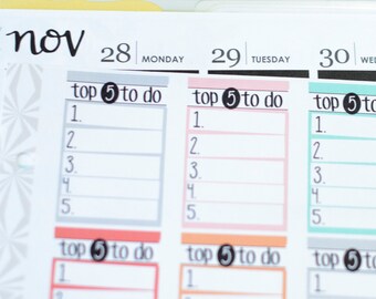 Stack That Sidebar Collection | Top 5 | Planner Stickers (#160)