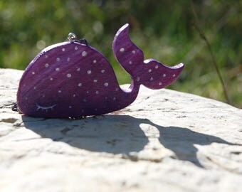 Madera tallada ballena | Etsy