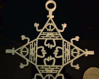 Bill Cipher Christmas Snowflake