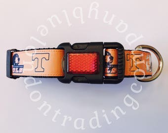 University of Tennessee Volunteers Adjustable Dog Collar~College~Sports~Adjustable Dog Collar~Volunteers~Tennessee~Dog Wear