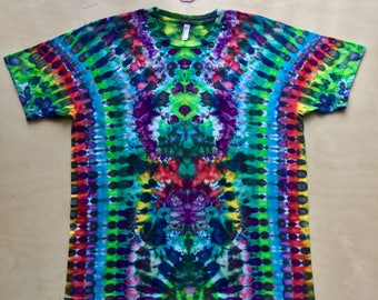 Custom Made to Order Kaleidoscopic Apparel Tie Dye Shirt