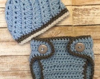 newborn boy outfit, baby boy, outfit, boy photo prop, baby boy, newborn boy photo outfit, newborn crochet outfit boy, baby boy hat