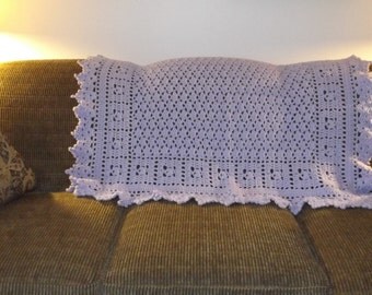 Lilac Accent Throw at it's best!