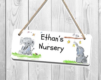 door sign personalised name plaque bedroom childrens