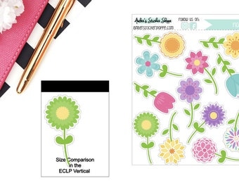 Spring Flowers Sticker for any Planner
