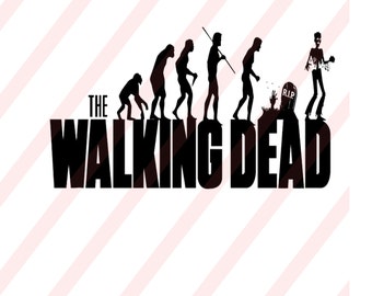 Walking dead Cricut ,Silhouette, Die Cut Machines. Svg/Dxf