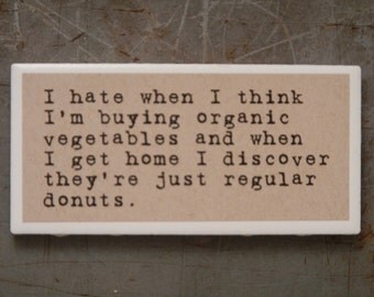 magnet, Funny Magnet, Refrigerator magnet, Fridge magnet, small gift, funny gift, gift under 5, stocking stuffer, diet humor, 42