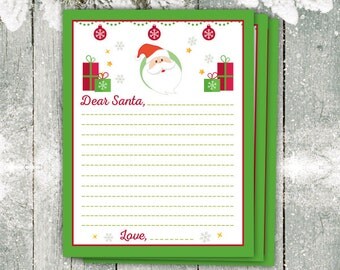 Santa letter | Etsy