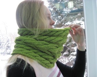 Hand knit scarf Winter accessories Infinity scarf Unisex scarf Fashion scarf Long scarf Birthday gift for her Gift for girl Gifts for sister