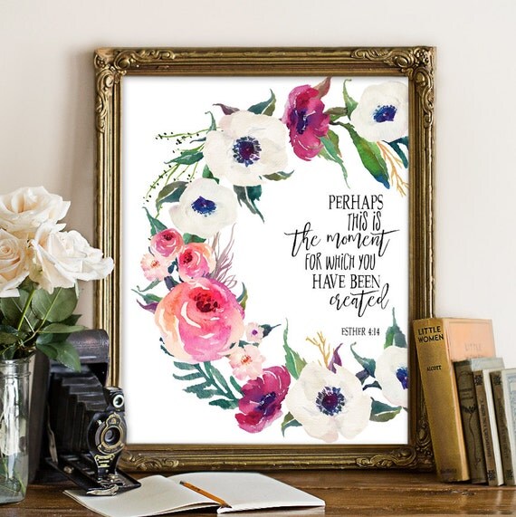 Esther 4:14 Bible Printable bible print bible printable
