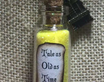 Beauty And The Beast inspired necklace Tale as old as time FISH EXTENDER