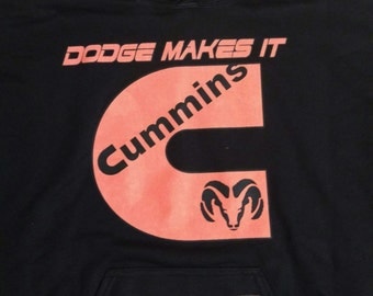 dodge makes it cummins shakes it shirt