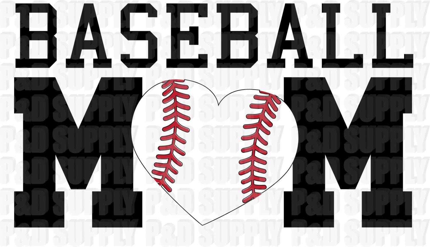 Download Baseball Mom SVG DXF Digital Cut file for Cricut or