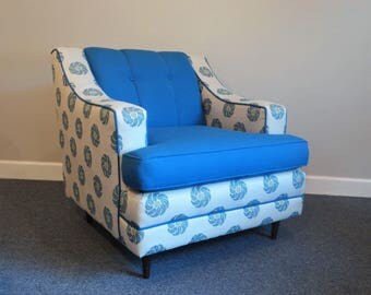 Mid Century Club Chair - Mad Men Style