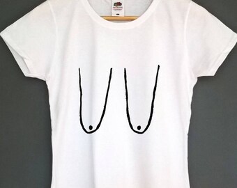 Boobs T-Shirt boobs tshirt saggy boobs top tee funny t shirt funny top tee boob t shirt boob t-shirt boob tshirt boob top tee women tshirt