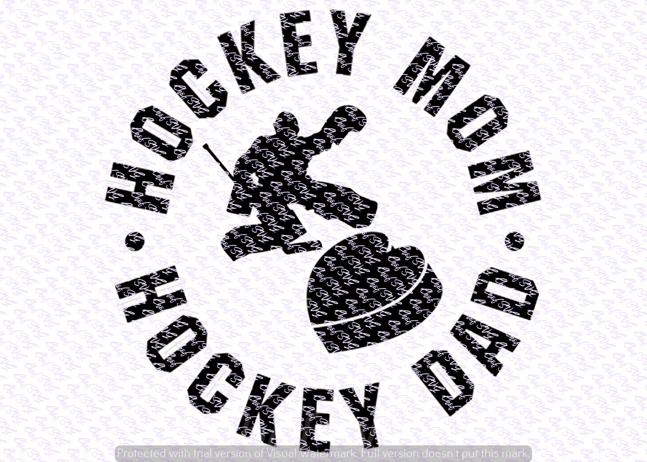 Download Hockey Mom Hockey Dad svg Quote, Quote Overlay, SVG, Vinyl, Cutting File, PNG, Cricut, Cut Files ...