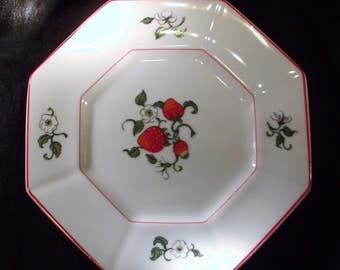 Fitz & Floyd * FRAISE DE BOIS * Salad Plate