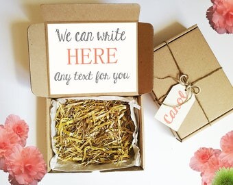 Personalized Gift Box For Women, Medium size Gift Boxes, Gift Boxes with Lids, Gift Box For her, Straw Decoration Gift, Cardboard Gift Boxes