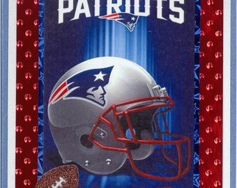 New England Patriots Birthday Card