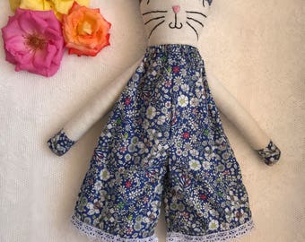 Handmade organic eco-friendly soft doll toy