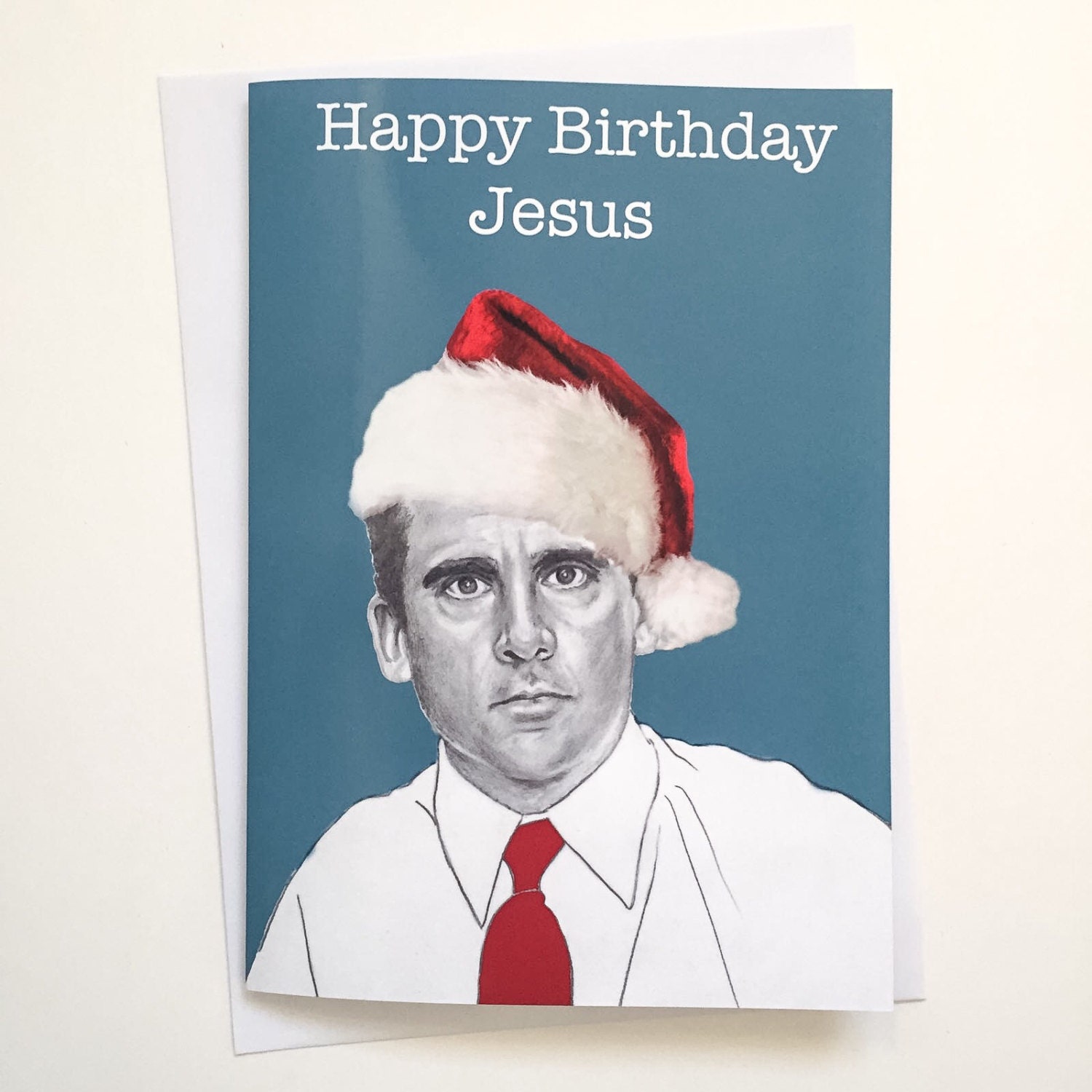 Michael Scott Christmas Card 