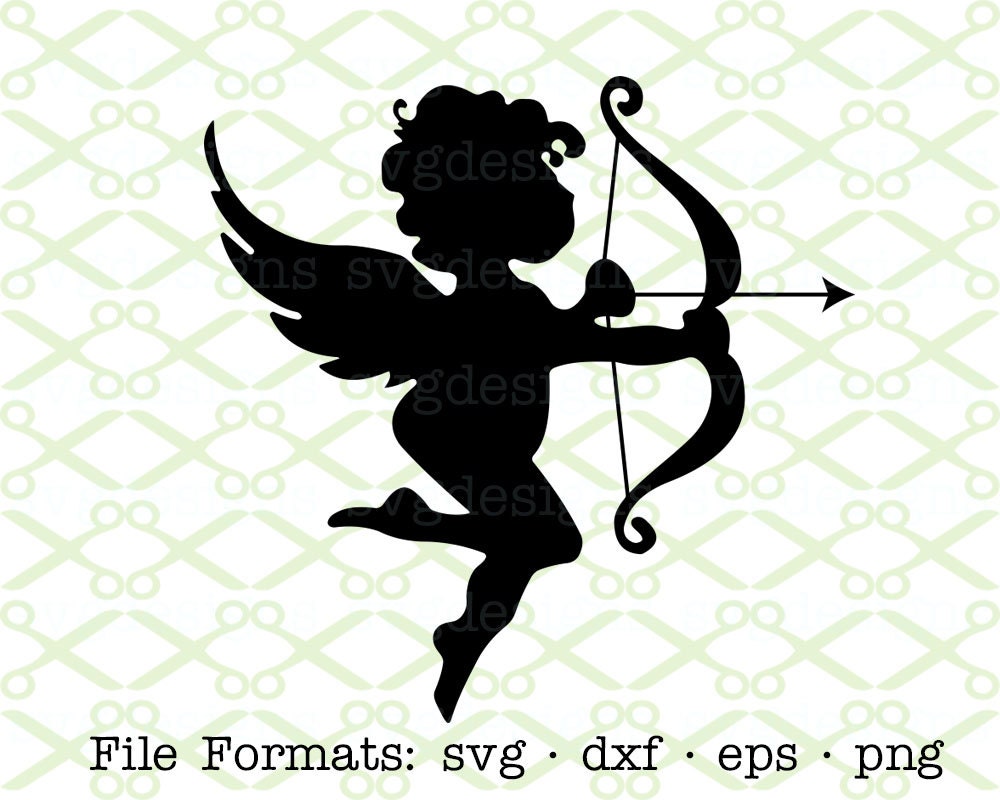 Download Cupid SVG, Dxf, Eps & Png. Digital Cut Files for Cricut ...