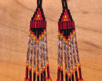 Native American Beaded Earrings