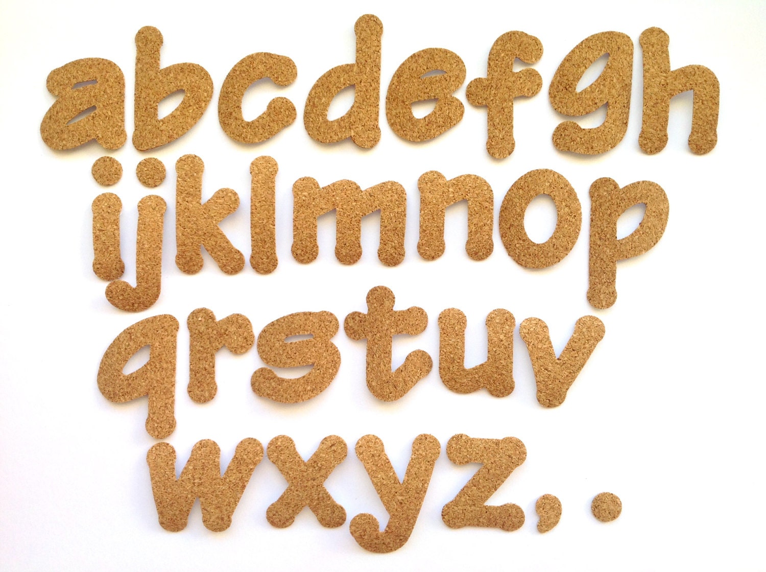Alphabet Stickers Alphabet Letter Sets Selfadhesive Cork