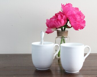 Pair of Vintage Villeroy & Boch Look Mugs