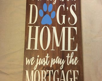 Dog house plaque  Etsy