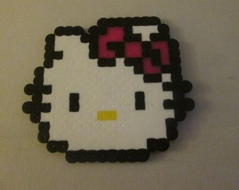 Items similar to Mystery Skulls Ghost Inspired Lewis Hearts Perler Bead ...