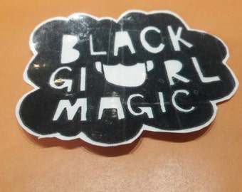 SALE! Vinyl Tumblr Inspired Black Girl Magic, Afro, Natural Hair Stickers SALE: (In honor of International Women's Day) + Free Shipping!