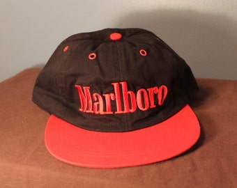 Vintage 90's Marlboro Snap-Back Hat