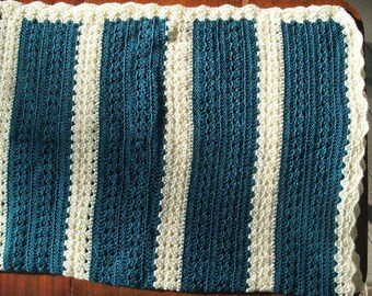 84"X64" Full/Queen - handmade afghan blanket