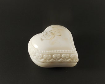 Vintage Avon Heart Shaped Heartscent Charisma Cream Sachet Valentines