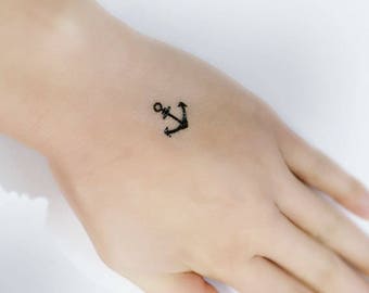 4 small anchor temporary tattoos finger tattoos finger 4 small anchor temporary tattoos finger tattoos finger