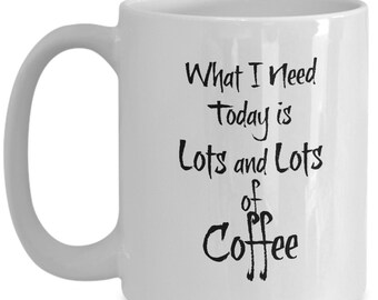 Great Coffee Lover Gifts, Mugs with Sayings, Our Gilmore Girls Coffee Mug is a Perfect Gift for Her! Lots of Coffee in this Funny Coffee Mug