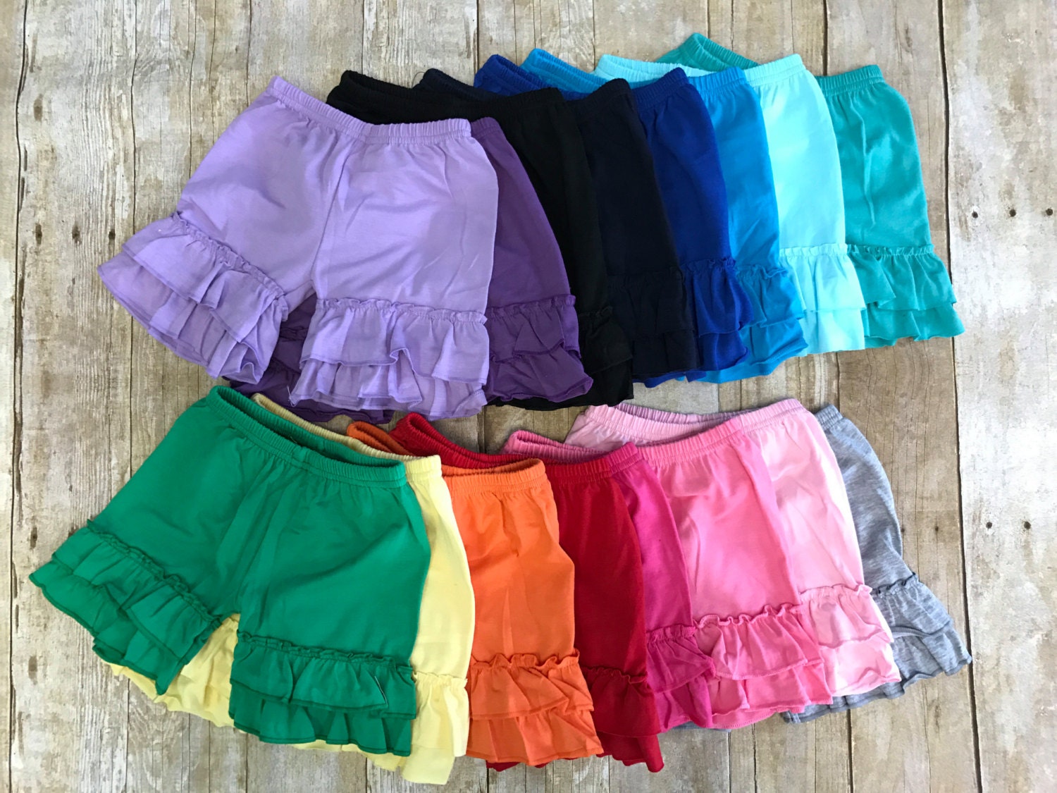 Girls ruffle shorts Ruffle shorts ruffle shorties girls