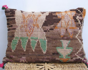 kilim pillow,moroccan cushion,throw pillow,decorative pillow,pillow cover,berber pillow,vintage pillow,cushion cover,moroccan decor