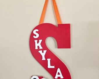 Wall Letter Decor letter decor | etsy Wall Letter Decor letter decor | etsy