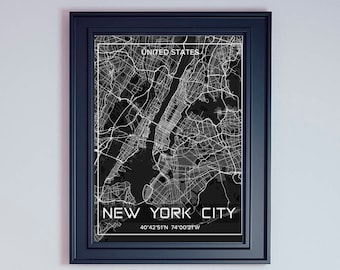 New York City Wall Art new york city map new york city wall art print new york New York City Wall Art new york city map new york city wall art print new york