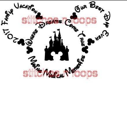 Download Disney Mickey Family Vacation 2017 Shirts SVG custom cut File