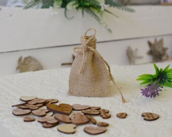Burlap Mini Favor Bags, Rustic Wedding Mini Bag, Wedding, Rustic Favor Bags with twine, rope, jute mini bags, sac, hessian mini bags