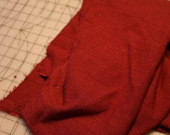 5 Upholstery medium weight maroon red 5